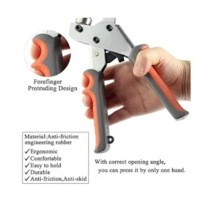 BIZOEPRO Kit de herramientas con ojales alicates de_5