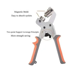 BIZOEPRO Kit de herramientas con ojales alicates de_4