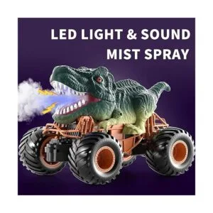 Bennol Auto de dinosaurio con control remoto para niños de_2