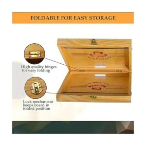 Juego de mesa 4 en 1 Juego de tablero de ajedrez de_6