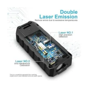 ACEGMET Herramienta de medición láser cinta métrica_5
