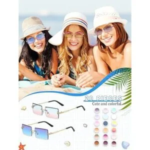 20 pares de gafas de sol vintage sin montura sin marco de_6