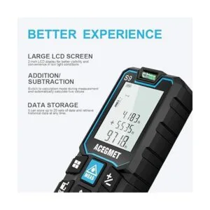 ACEGMET Herramienta de medición láser cinta métrica_3