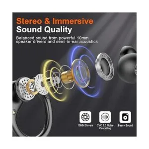 Ltinist Auriculares inalámbricos Bluetooth 5.3 sonido de_2