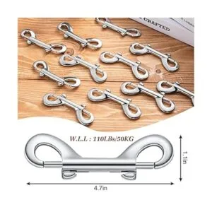 Ganchos de doble extremo para pernos de aleación de zinc_4