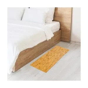 Alfombra de baño de bambú alfombra larga y grande_6