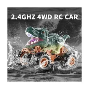 Bennol Auto de dinosaurio con control remoto para niños de_5