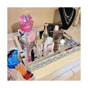 Wocred Organizador de joyas de espejo para dormitorio_4