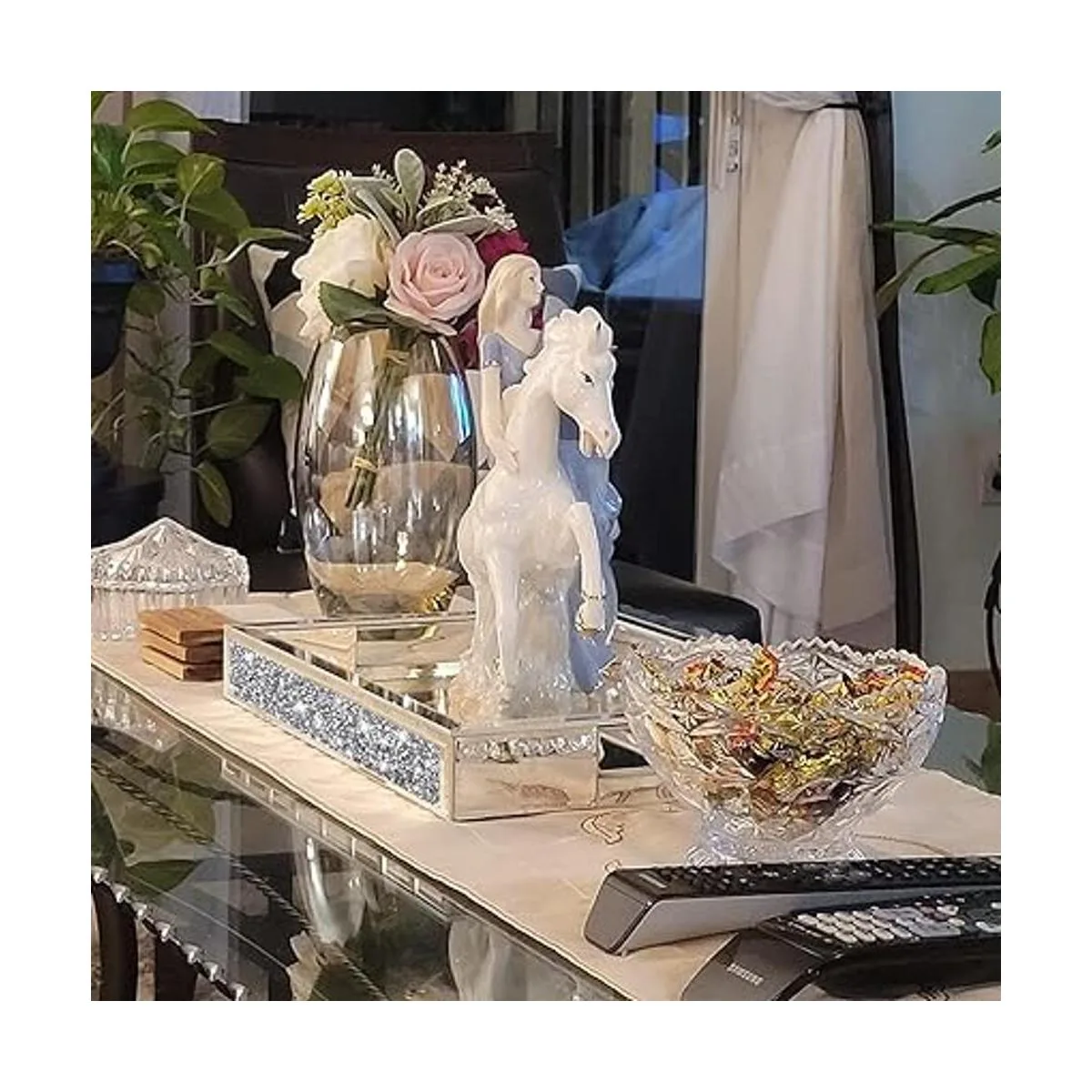 Wocred Organizador de joyas de espejo para dormitorio_6