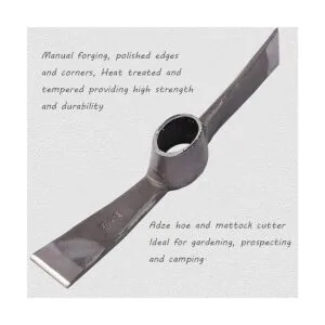 glorousamc Cortador Mattock hacha de púas resistente de_7