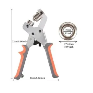 BIZOEPRO Kit de herramientas con ojales alicates de_3