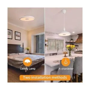 ASALL Lámpara de techo impermeable inteligente lámpara de_3