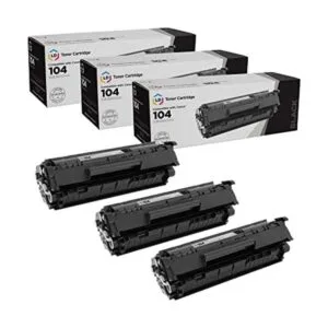 Cartucho de tóner compatible con LD para Canon 104 negro_1