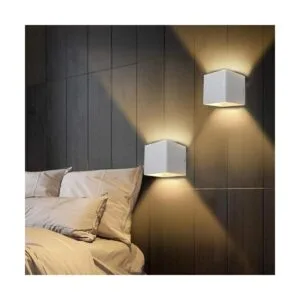 Ralbay Apliques LED modernos para pared paquete de 2_2