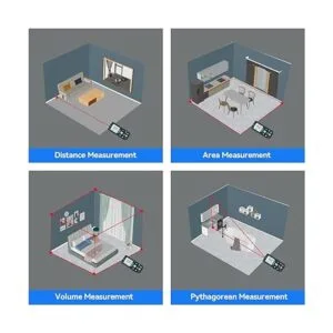 ACEGMET Herramienta de medición láser cinta métrica_6
