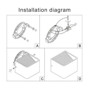 Ralbay Apliques LED modernos para pared paquete de 2_6