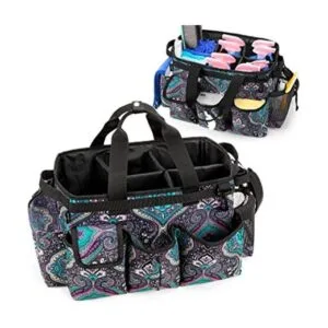 LoDrid Bolsa grande de limpieza portátil con divisor_1