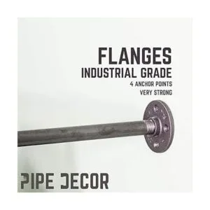 PIPE DECOR Perchero de ropa de pared de tubería_7