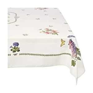 Avanti Linens Botanic Garden Mantel 60 x 102 Marfil_1