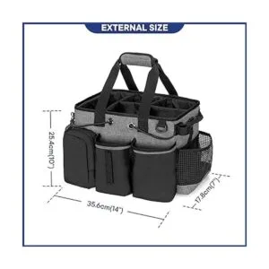 LoDrid Bolsa grande de limpieza profesional con divisor_6