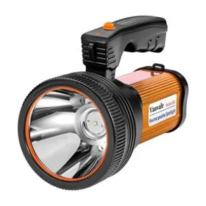 Vanvale Linterna táctica LED recargable de mano con asa_1