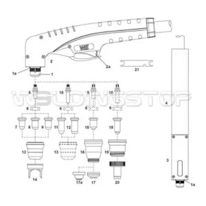 Alffun IPT60 PT60 IPT40 PT40 Linterna de corte de plasma_5