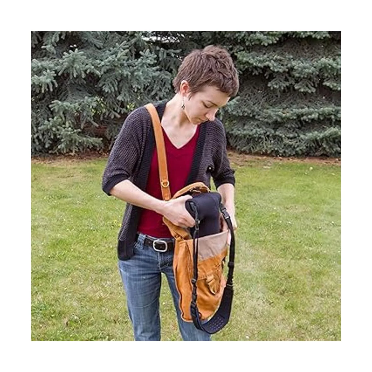 OPTECH USA Soft Pouch Digital DSlr Zoom negro_6