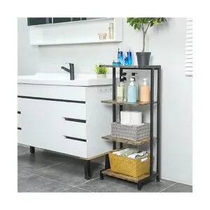 Xcosrack Estante de baño de 4 niveles estante de_5
