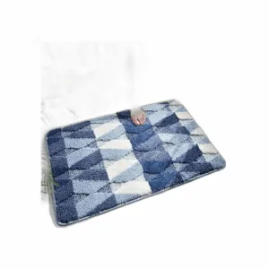 Alfombra de baño grande antideslizante absorbente color_1
