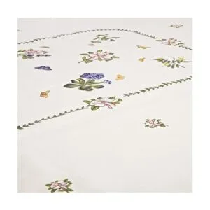 Avanti Linens Botanic Garden Mantel 60 x 102 Marfil_2