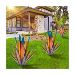 Metal Tequila Country Sculpture DIY Tequila Plant Home_2