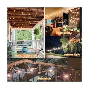 Cadena de luces para exteriores de 100 pies para_2