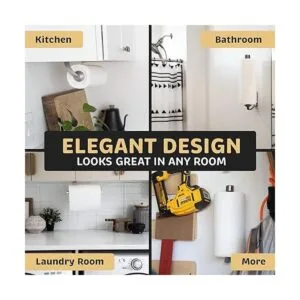 Dispensador de papel de pared con una sola mano soporte_6