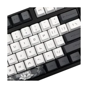 MOLGRIA Ink Lotus Keycaps 124 juegos de teclas_5