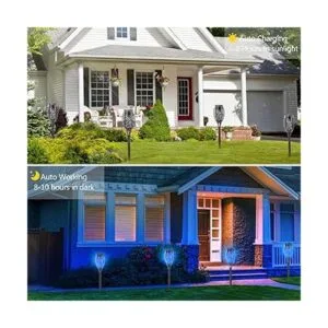 EOYIZW Luces solares para exteriores paquete de 12 luces_4