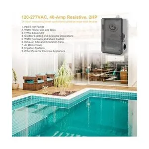 Suraielec Temporizador de piscina interruptor de_6