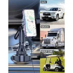 MOKPR Cargador inalámbrico para automóvil soporte para_3