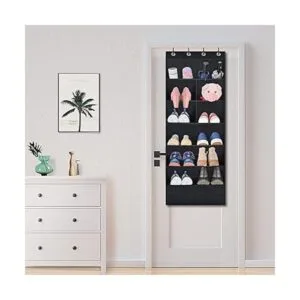 2 Pack Over The Door Shoe Organizer Hanging Shoe Organizer_2