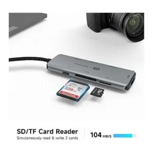 RSHTECH Hub USB C adaptador de dongle USB C con HDMI 8K_5
