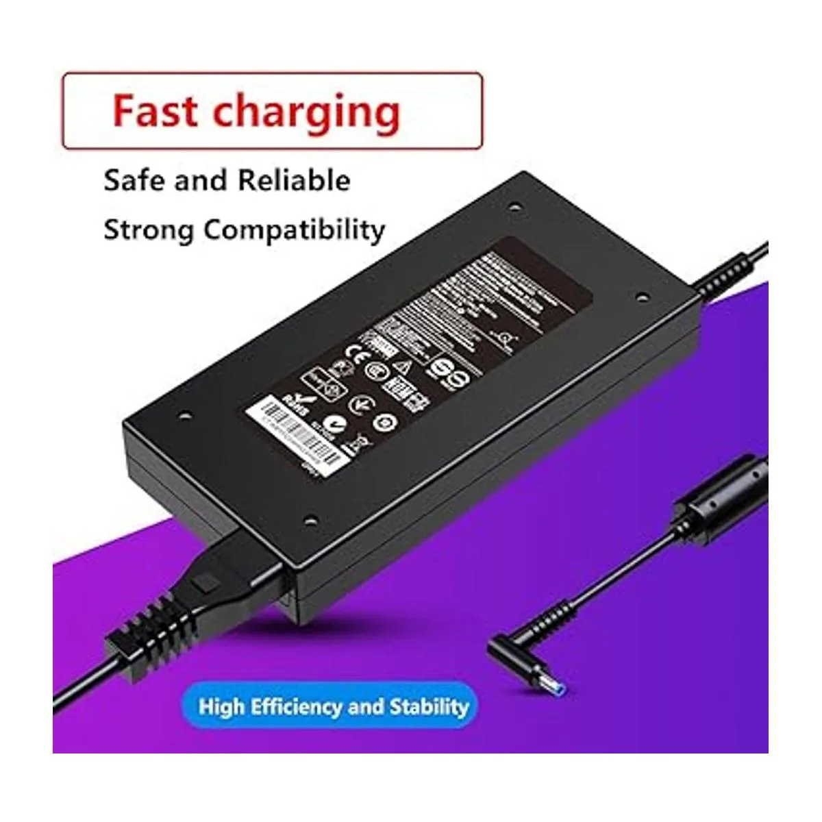 Cargador de CA para adaptador de corriente HP de 120 W_3