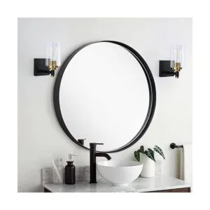 Lámpara de pared con 1 luz luz de tocador de baño_3