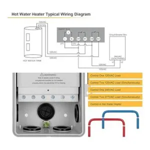 Suraielec Temporizador de piscina interruptor de_3