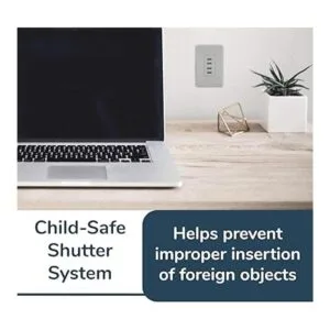 Legrand Radiante 15 Amp Decorator Outlet de pared con_4