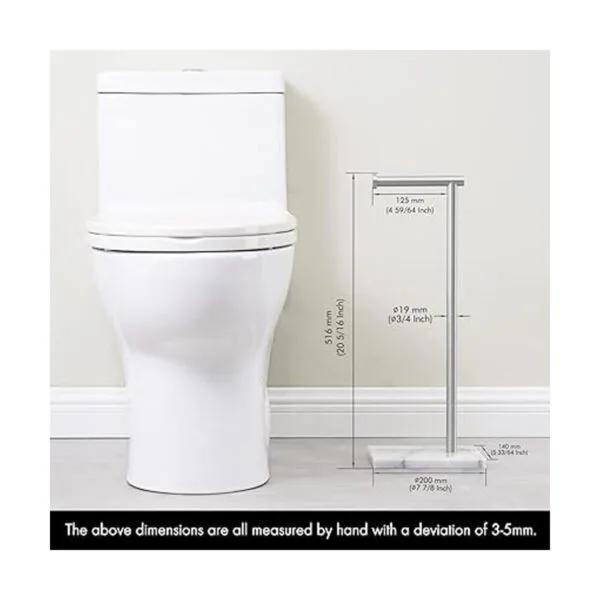 KES BPH285S12 Soporte de papel higiénico de mármol_5