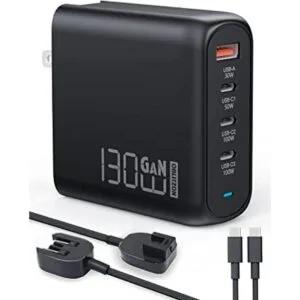 Cargador de pared USB C de 130 W cargador rápido GaN PD_1