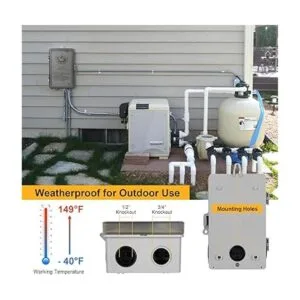 Suraielec Temporizador de piscina interruptor de_5