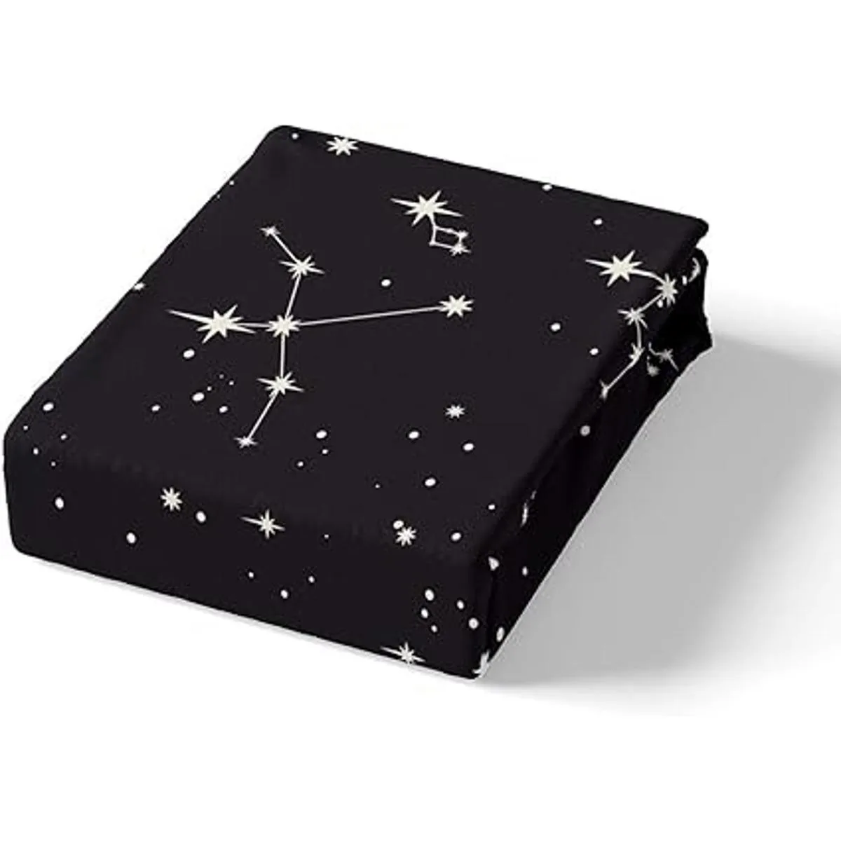 Juego de sábanas de galaxia tamaño matrimonial para niños_4