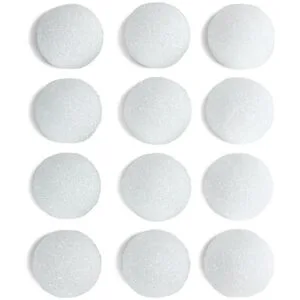 Hygloss Products Bolas de poliestireno blancas para artes_2