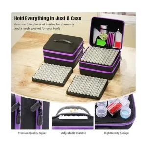 ARTDOT Cajas de almacenamiento de pintura de diamantes_3