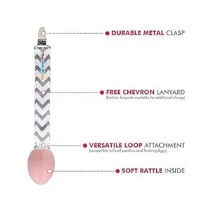 The Teething Egg Paquete rosa Imprescindible de la lista_3